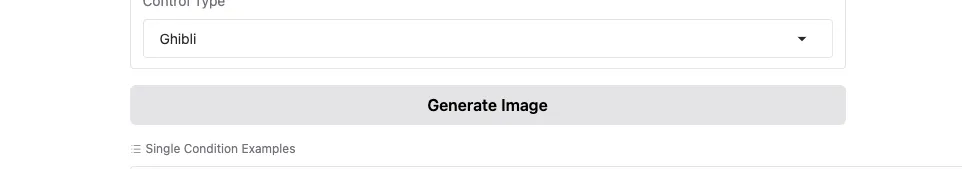 Generate image button